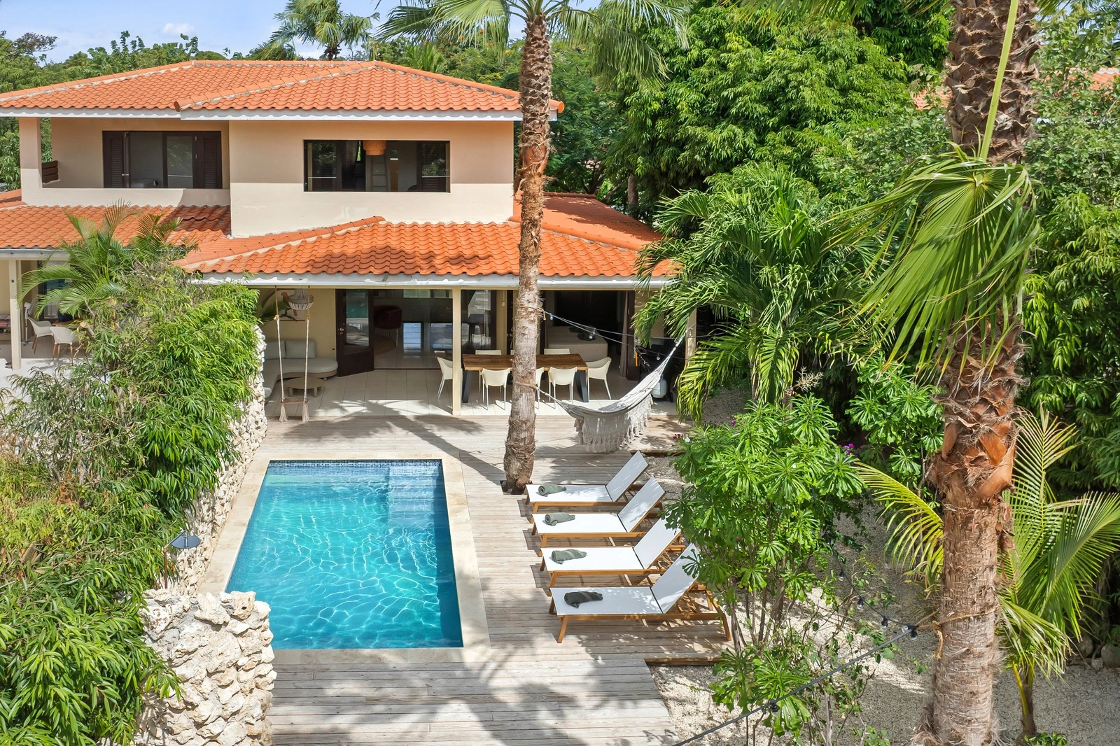The villa